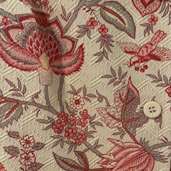 Talbots cotton/silk blend printed blazer - Picture 4 of 10